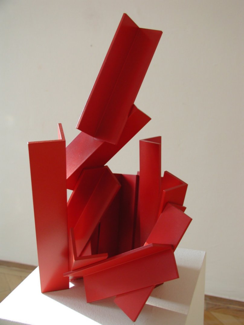 Christopf Freimann: Zisterne, 1998, Messing, Lack, 38x25x25 cm