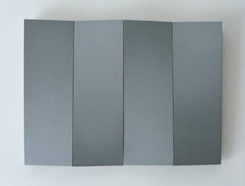Arnulf Letto: ohne Titel, 1984/1999, Acryl auf Nessel auf Gips auf Pressspan, 33 x 45 x 3,5 cm