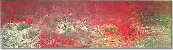 Petra Lemmerz: Mimoide 2, 2002, 63 x 226 cm