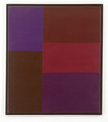 Hans Steinbrenner: Komposition, 1975, Acryl auf Leinwand, 75 x 65 cm